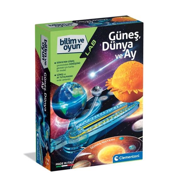 Clementoni Bilim Ve Oyun Dünya, Güneş, Ay 64738