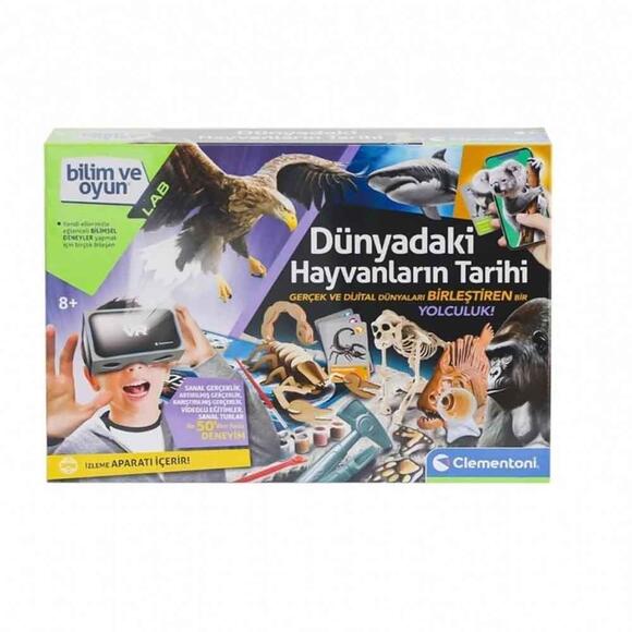 Clementoni Bilim Ve Oyun Dünyadaki Hayvanların Tarihi 64093