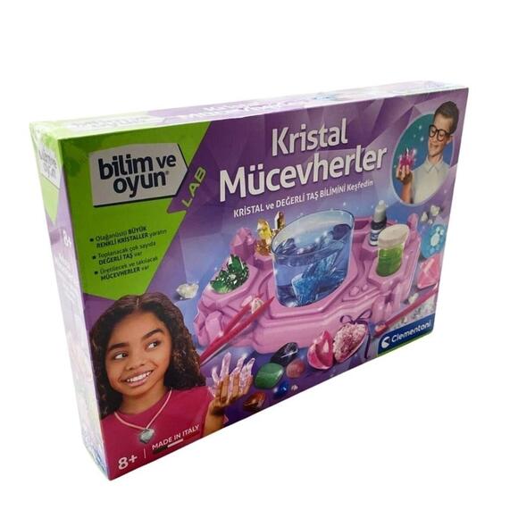 Clementoni Bilim ve Oyun - Kristal Mucevherler 64059