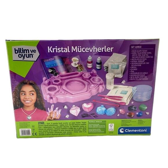 Clementoni Bilim ve Oyun - Kristal Mucevherler 64059