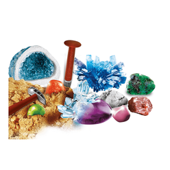 Clementoni Bilim Ve Oyun Kristaller Ve Mineraller 64964 - Thumbnail