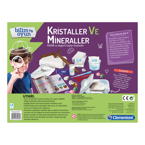 Clementoni Bilim Ve Oyun Kristaller Ve Mineraller 64964