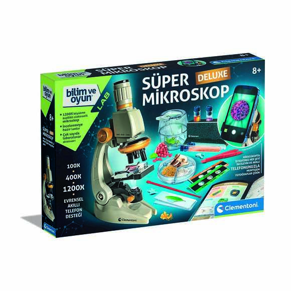 Clementoni Bilim ve Oyun - Süper Mikroskop 64473