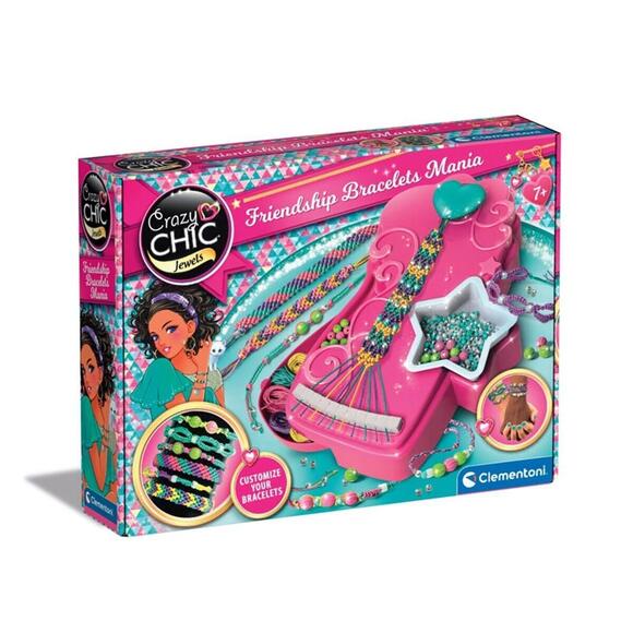 Clementoni Crazy Chic Bileklik Tasarım Tezgahı 18785