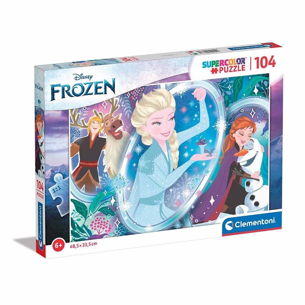 Clementoni 27962 - 2 Puzzle Da 104 Pezzi Per Bambini, Tema Soy Luna, Con Immagini Colorate E Vivaci