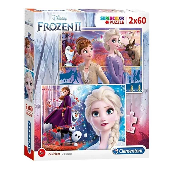 Clementoni Frozen 2 Puzzle 2x60 Parça 21609