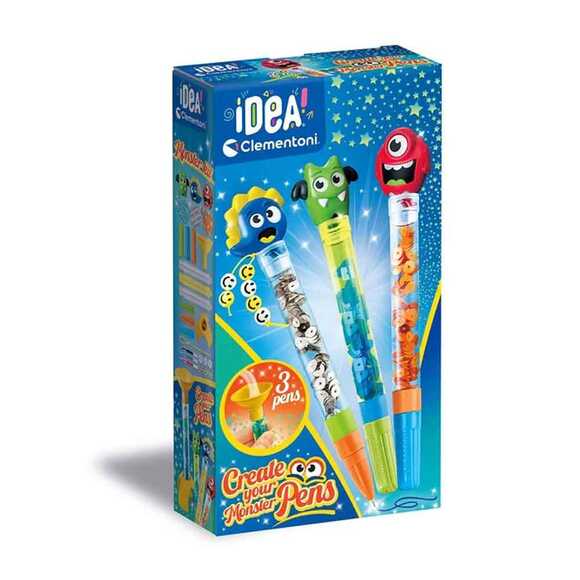 Clementoni Idea Mini Kalem Laboratuvarı - Canavarlar 18828