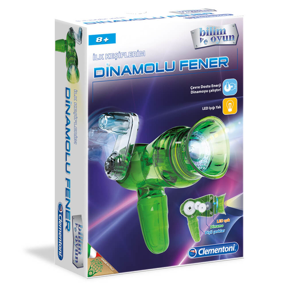 Clementoni İlk Keşiflerim Dinamolu Fener 64289