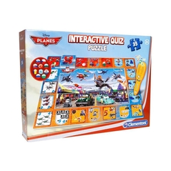 Clementoni - Clementoni Interactive Quiz Puzzle Yarışması Planes CLE13839
