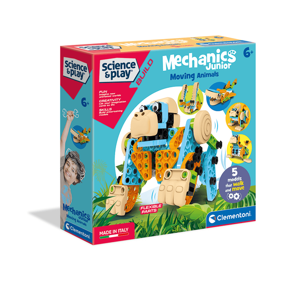 Clementoni Mechanics Junior Hareketli Hayvanlar 75060TR