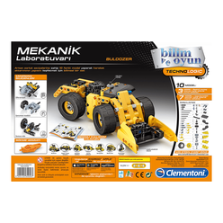 Clementoni Mekanik Laboratuvarı Buldozer 64958 - Thumbnail