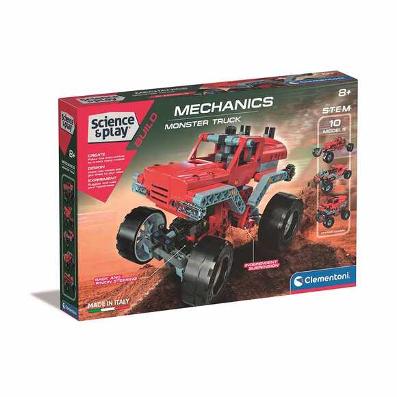 Clementoni Mekanik Laboratuvarı - Canavar Kamyonlar 75038TR