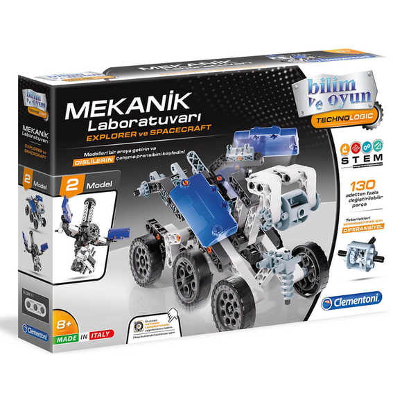 Clementoni Mekanik Laboratuvarı Explorer Spacecraft 64997