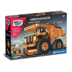 Clementoni Mekanik Laboratuvarı Mine Truck 64188 - Thumbnail