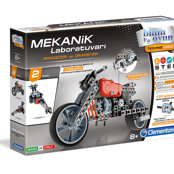 Clementoni Mekanik Laboratuvarı Roadster Ve Dragster 64298