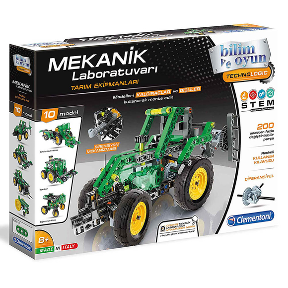 Clementoni Mekanik Laboratuvarı Tarım Ekipmanları 64437