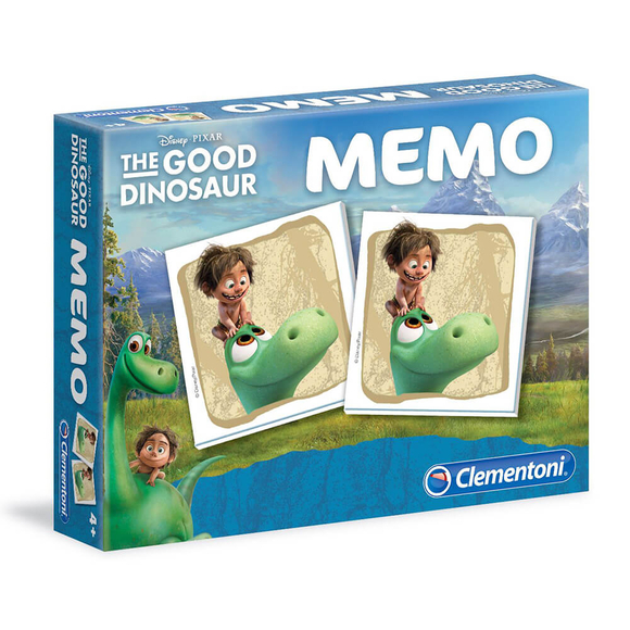 Clementoni Memo Pocket Good Dinosaur 13482