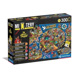 Clementoni - Clementoni Mixtery Puzzle Korsan Hazinesi 300 Parça 21716