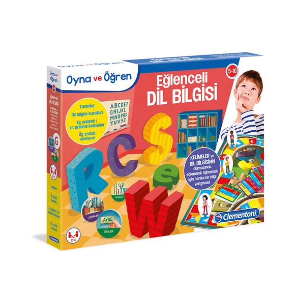 Clementoni Oyna ve Öğren Eğlenceli Dil Bilgisi 64809