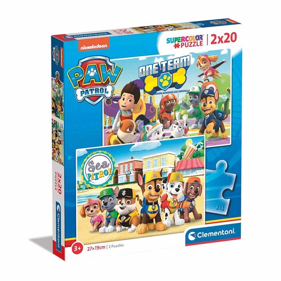 Clementoni Paw Patrol Puzzle 2x20 Parça 24779