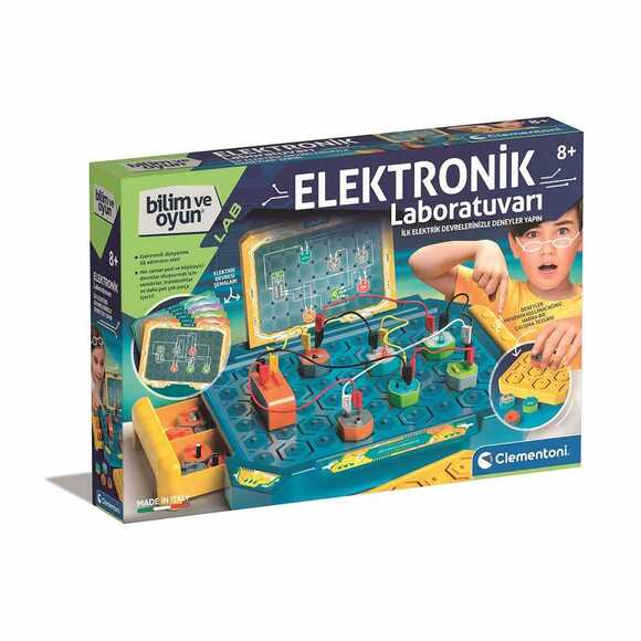 Clementoni Bilim ve Oyun - Elektronik Laboratuvarı 64328