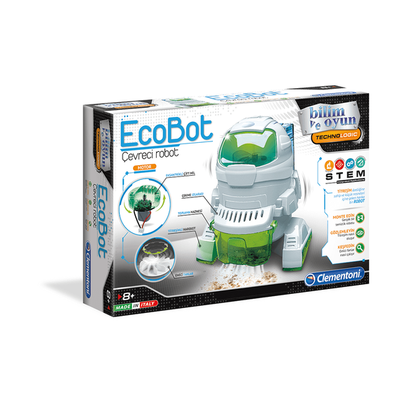 Clementoni Robotik Laboratuvarı Ecobot 64435