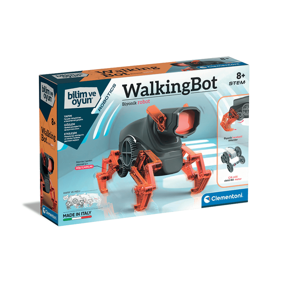 Clementoni Robotik Laboratuvarı Walkingbot 64441