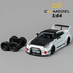 CM Model - CM Model 1:64 LBWK GT3S-RR White & Black Hood CM64-35RR-06
