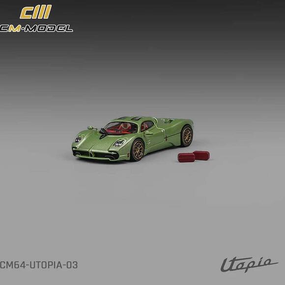 CM Model 1:64 Pagani Utopia Green CM64-UTOPIA-03