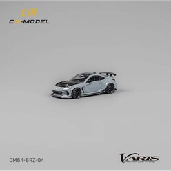 CM Model - CM Model 1:64 Subaru BRZ ARISING-1 Metallic Gray CM64-BRZ-10