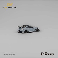 CM Model 1:64 Subaru BRZ ARISING-1 Metallic Gray CM64-BRZ-10 - Thumbnail
