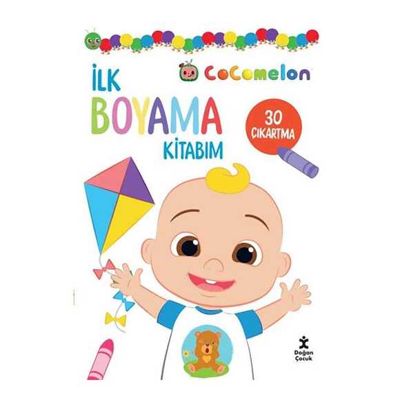 Cocomelon - İlk Boyama Kitabım - 30 Çıkartma