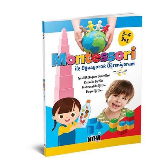 Çocuk Montessori İle Oynayarak Öğreniyorum 3-4 Yaş