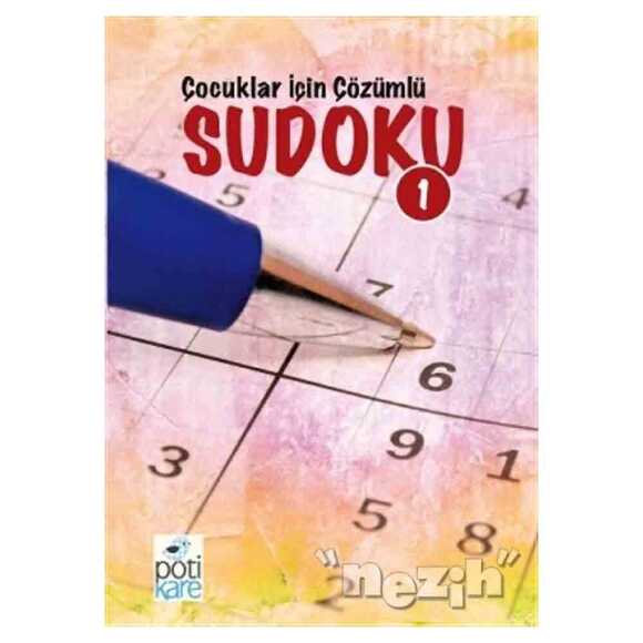 Çocuklar İçin Çözümlü Sudoku 1