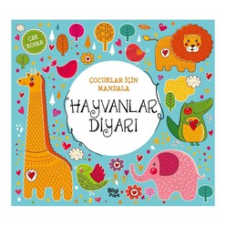 Çocuklar İçin Mandala - Hayvanlar Diyarı - Thumbnail