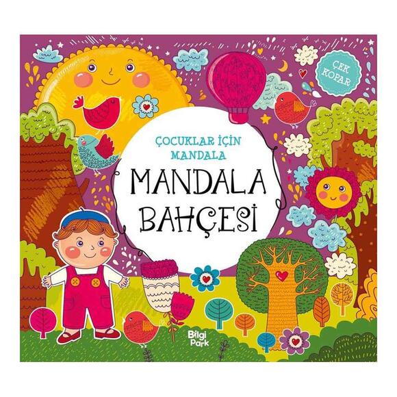 Çocuklar İçin Mandala - Mandala Bahçesi
