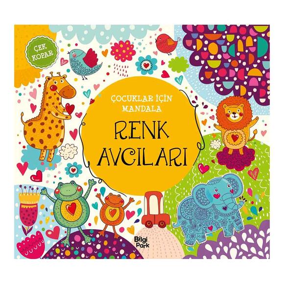 Çocuklar İçin Mandala - Renk Avcıları