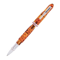 Conklin Çelik Kalem - Conklin CK75426 Empire Amber Roller Kalem