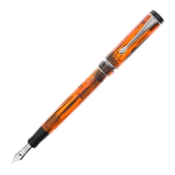 Conklin Çelik Kalem - Conklin Duragraph Amber Dolma Kalem F Uç