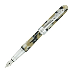 Conklin Çelik Kalem - Conklin Minigraph White Satin Dolma Kalem S Uç