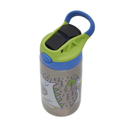 Contigo Gizmo Flip Dragon Çelik Çocuk Suluğu 420ml Mavi 2178082 - Thumbnail