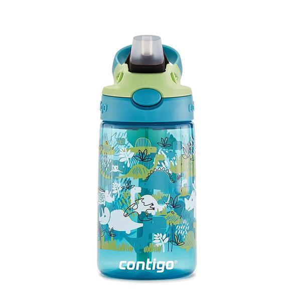 Contigo Gizmo Flip Pro Dınos Tritan Çocuk Suluğu 420ml Yeşil 2127479