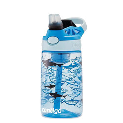 Contigo Gizmo Flip Pro Sharks Tritan Çocuk Suluğu 420ml Açık Mavi 2127476 - Thumbnail