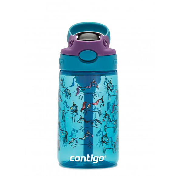 Contigo Gizmo Flip Pro Unicorn Tritan Çocuk Suluğu 420ml Mavi 2127477