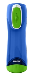 Contigo Swish Autoseal Su Matarası 500ml Kobalt Mavisi-Ağaç Kavunu Yeşili - Thumbnail