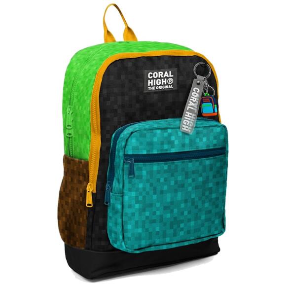 Coral High Craft Desenli Okul Sırt Çantası 33216