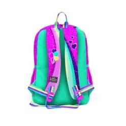 Coral High Kids Pembe Su Yeşili Unicorn Desenli Okul Sırt Çantası 23758 - Thumbnail