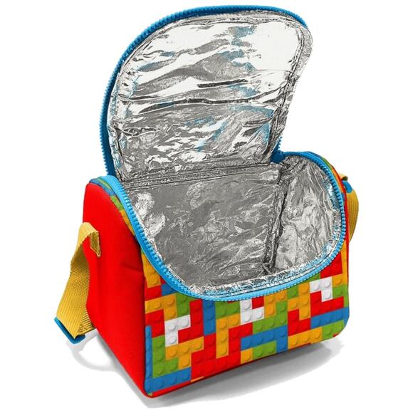 Coral High Renkli Blok Desenli Thermo Beslenme Çantası 11791
