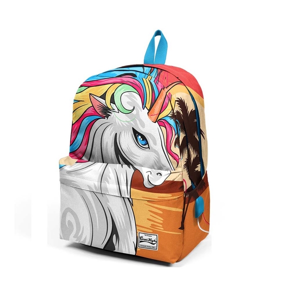 Coral Hıgh Sırt Çanta (Usb+Aux Soketli) 23421 