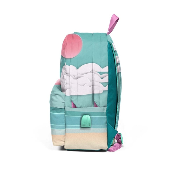 Coral Hıgh Sırt Çanta (Usb+Aux Soketli) 23423 